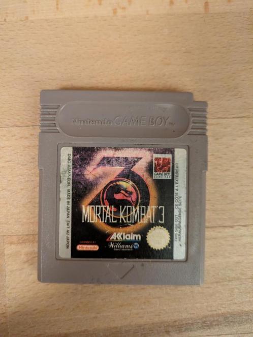 Mortal Kombat 3 - Nintendo Gameboy, Games en Spelcomputers, Games | Nintendo Game Boy, Gebruikt, Vechten, 1 speler, Vanaf 16 jaar