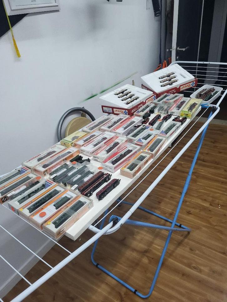 Fleischmann . Roco. Arnold. trix . Marklin, Hobby en Vrije tijd, Modeltreinen | N-Spoor, Zo goed als nieuw, Fleischmann, Analoog