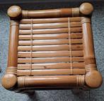 Tabouret table basse en bambou., Huis en Inrichting, Krukjes, Ophalen, Zo goed als nieuw, Overige materialen