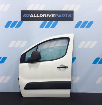Citroen Berlingo Voorportier links wit 9002Z3 beschikbaar voor biedingen