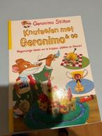 boek : knutselen met Geronimo & co, Comme neuf, Enlèvement