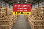 Eiken brandhout winddroog - 1m3 voor €149 - Zelf ophalen!, Enlèvement, Neuf, Bois