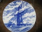 plaque bleue de Delft - image de moulin à vent, Enlèvement