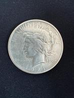 Peace dollar 1921 HIGH RELIEF (KEY-DATE), Timbres & Monnaies, Monnaies | Amérique, Enlèvement ou Envoi, Argent