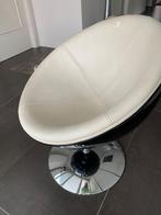 Stoel / fauteuil, Huis en Inrichting, Stoelen, Ophalen, Gebruikt, Wit, Leer