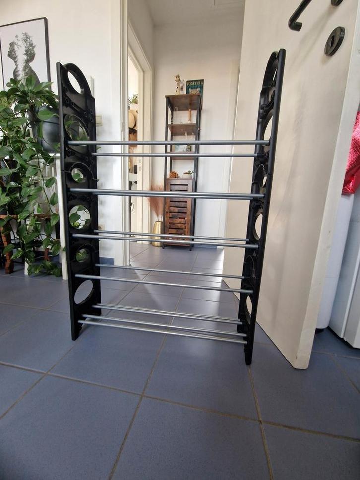 Verstelbare schoenenrek, Huis en Inrichting, Kasten | Schoenenrekken, Gebruikt, Ophalen