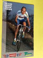 Wielerkaart 1994 team carrera marco pantani, Verzenden, Zo goed als nieuw