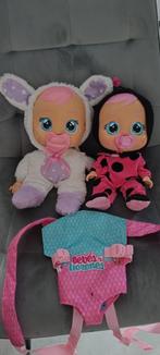 2 Cry Babies + 1 porte bébé pour cry Babies, Ophalen, Gebruikt, Overige typen