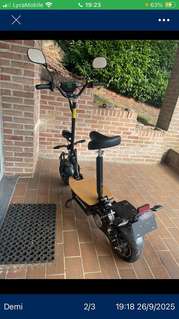 Elektrische step, Fietsen en Brommers, Steps, Zo goed als nieuw, Ophalen