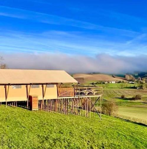 Te huur glamping lot et garonne, Vakantie, Campings, Landelijk, In bergen of heuvels, Zwembad