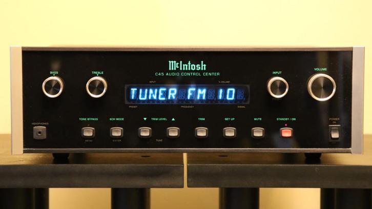 McIntosh C45 voorversterker, Audio, Tv en Foto, Versterkers en Ontvangers, Zo goed als nieuw, 5.1, Overige merken, Ophalen