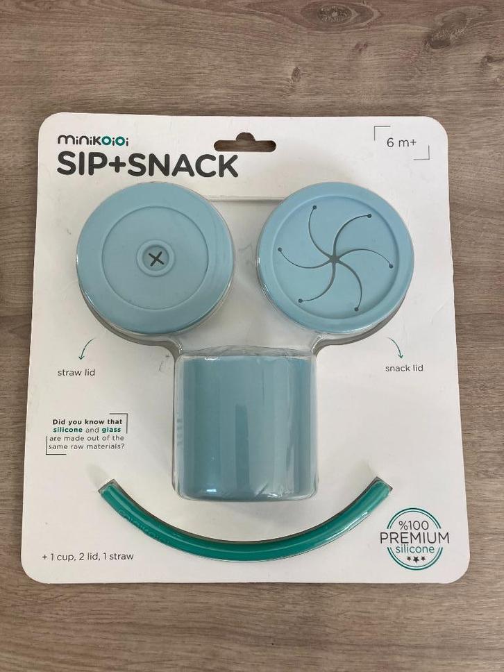 ♫  Sip+Snack - Minikoioi  NIEUW, Kinderen en Baby's, Babyvoeding en Toebehoren, Nieuw, Overige typen, Ophalen of Verzenden