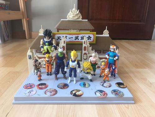 Dragon ball: toernooi, figuren, chips, Kinderen en Baby's, Speelgoed | Actiefiguren, Gebruikt, Ophalen