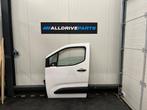Opel Combo / Peugeot Partner voorportier links wit, Gebruikt, Deur, Ophalen of Verzenden, Citroën