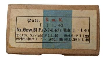 Boîte allemande WW2 K98 en bon état d'usage, Enlèvement ou Envoi