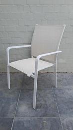 Aluminium Tuinstoelen 6 stuks, Tuin en Terras, Tuinstoelen, Ophalen, Nieuw, Aluminium, Stapelbaar