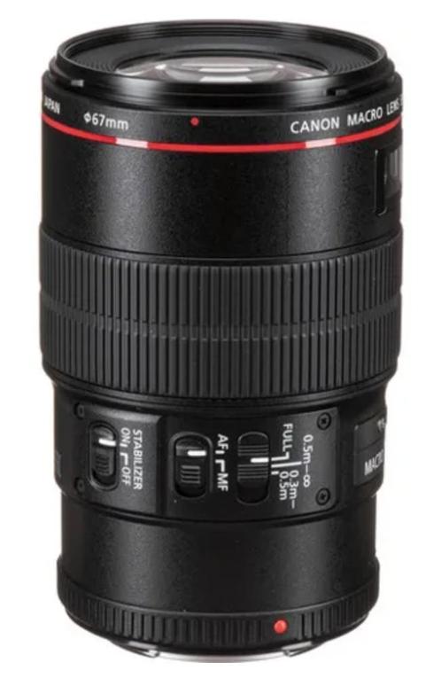 Canon EF 100mm F/2.8L USM IS Macro, Audio, Tv en Foto, Foto | Lenzen en Objectieven, Zo goed als nieuw, Macrolens, Ophalen of Verzenden