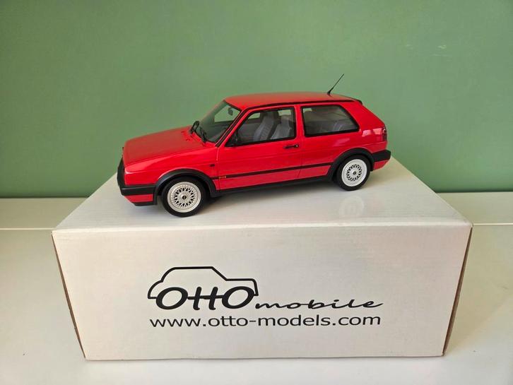 Otto Mobile 1:18 Volkswagen Golf GTI G60 (OT027) te koop!, Hobby en Vrije tijd, Modelauto's | 1:18, Zo goed als nieuw, Auto, OttOMobile