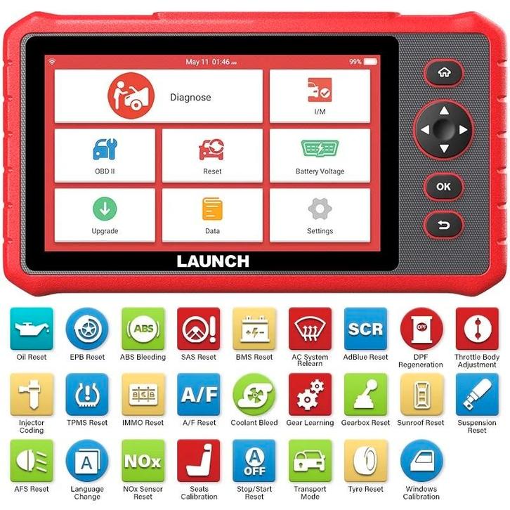 Launch Diagnose apparaat CRP909X auto uitleesapparaat obd, Auto diversen, Autogereedschap, Nieuw, Ophalen of Verzenden