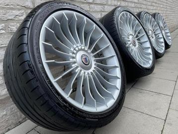 Alpina bmw 19inch 5x120 velgen met banden beschikbaar voor biedingen
