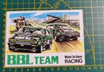 Sticker 24H Francorchamps BBL Ford Capri Michel de deyne '80, Verzamelen, Ophalen of Verzenden
