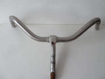 inox fietsstuur met Alu stuurpen vintage retro classic beschikbaar voor biedingen