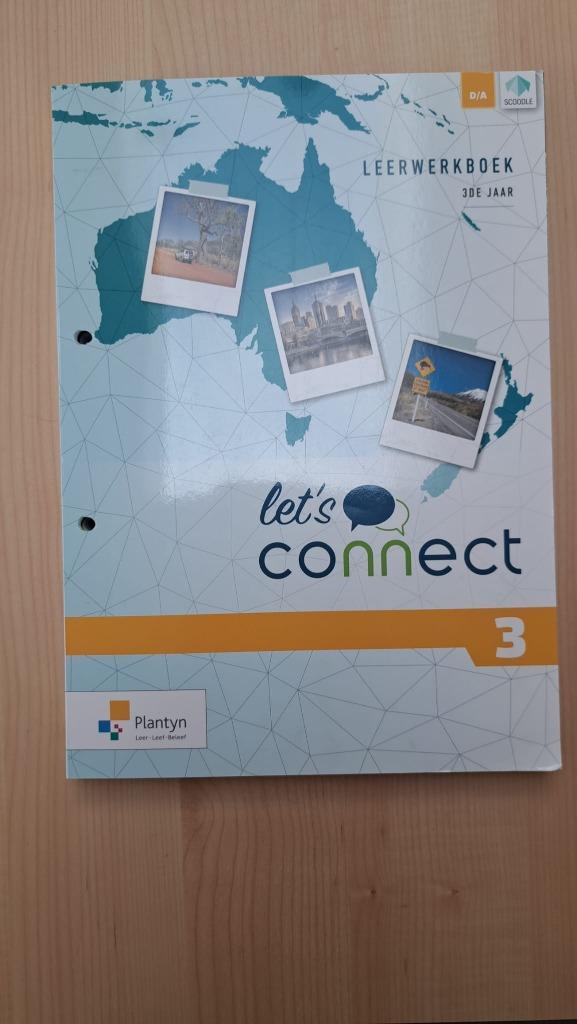 Engels : Let's connect 3 Leerwerkboek Dubbele fin., Boeken, Schoolboeken, Zo goed als nieuw, Engels, Ophalen of Verzenden