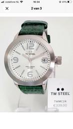 TW steel Nieuw !!!! Vanaf € 150, Overige merken, Leer, Staal, Polshorloge
