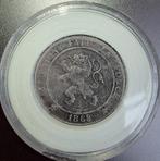 Munt - 5 cent Belgische frank - 1863, Postzegels en Munten, Ophalen of Verzenden, Losse munt