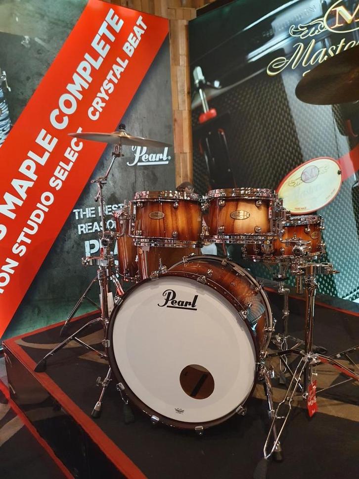 Pearl Reference One Exotic handmade set! Samanea Exotic., Muziek en Instrumenten, Drumstellen en Slagwerk, Nieuw, Pearl, Ophalen of Verzenden