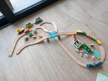 Circuit train avec accessoires, Enlèvement, Comme neuf