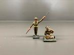 2 Engelse soldaten communicatie eenheid  durso, Antiek en Kunst, Antiek | Speelgoed, Ophalen of Verzenden