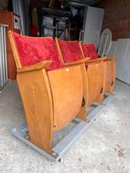 Antieke gestoffeerde theaterstoelen, Antiek en Kunst, Ophalen