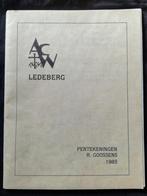 Ledeberg pentekeningen R. Goossens 1985, Antiek en Kunst, Kunst | Tekeningen en Fotografie, Ophalen of Verzenden