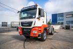 MAN TGS 18.460 BLS 4X4 + kiphydr. (Cardan) (bj 2018), Auto's, Vrachtwagens, Automaat, 338 kW, MAN, Wit
