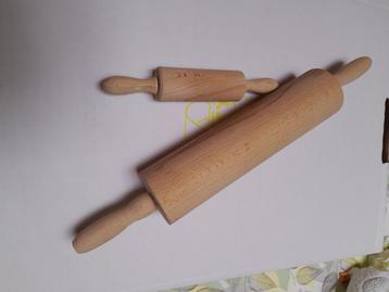 rouleaux à pâtisserie, Enlèvement ou Envoi, Comme neuf, Bois, Couverts en vrac