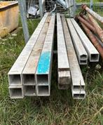 Metsersprofielen, diverse lengtes en afmetingen, Doe-het-zelf en Bouw, Ophalen, Gebruikt, Aluminium