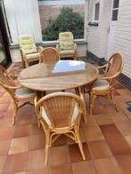 Rotan set, Tuin en Terras, Ophalen, Rotan