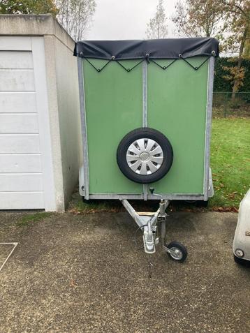 AANHANGWAGEN GESLOTEN beschikbaar voor biedingen