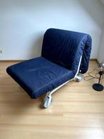 Slaapbank Slaapfauteuil Slaapzetel (1 persoon), Ophalen, Zo goed als nieuw, Eenpersoons, Metaal