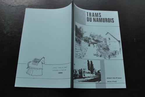 FIEVET DE PRETER TRAMS DU NAMUROIS Namur Gare Citadelle, Verzamelen, Spoorwegen en Tram, Gebruikt, Tram, Boek of Tijdschrift, Ophalen of Verzenden