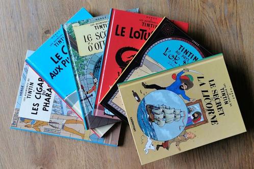 Tintin - 6 mini albums - état neuf, Livres, BD, Comme neuf, Plusieurs BD, Enlèvement ou Envoi