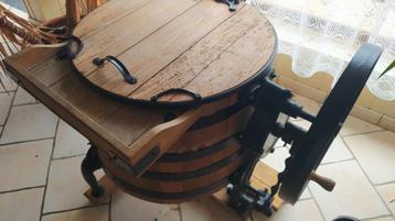 Machine a laver en bois, Enlèvement