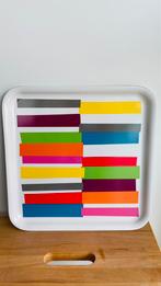 Ikea kleurrijk dienblad 32,5x32,5cm, Ophalen of Verzenden