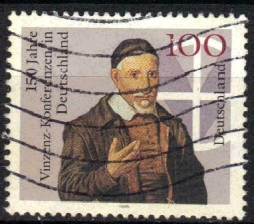 Duitsland 1995 - Yvert 1625 - Vincent Gemeenschap (ST), Timbres & Monnaies, Timbres | Europe | Allemagne, Affranchi, Envoi
