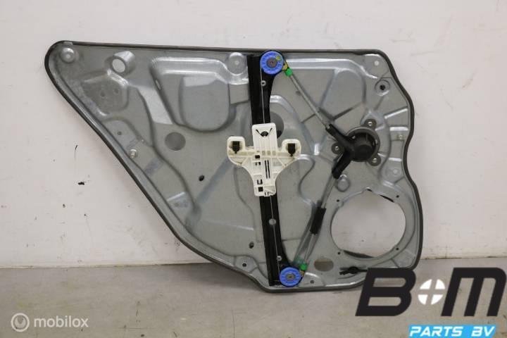 Raammechaniek rechtsachter VW Polo 9N3 5drs 6Q4839402F, Auto-onderdelen, Ruiten en Toebehoren, Gebruikt