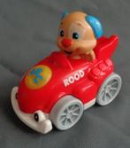 FISHER PRICE Leerplezier Slimme Racers Puppy Rood auto 10cm, Kinderen en Baby's, Verzenden, Zo goed als nieuw