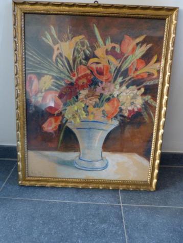 Tableau aquarelle pastel de Hedwig Ruetz beschikbaar voor biedingen