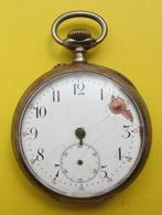 Zakhorloge Zilver 800 - voor onderdelen, Handtassen en Accessoires, Horloges | Antiek, 1930 tot 1960, Overige merken, Ophalen of Verzenden