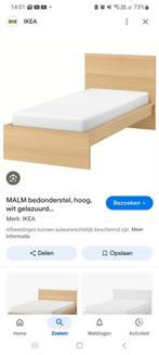 Ikea malm bed 1 persoon, Huis en Inrichting, Ophalen, Gebruikt